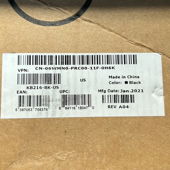 SOLD New in Box Dell Multimedia Keyboard - Picture 2 of 2